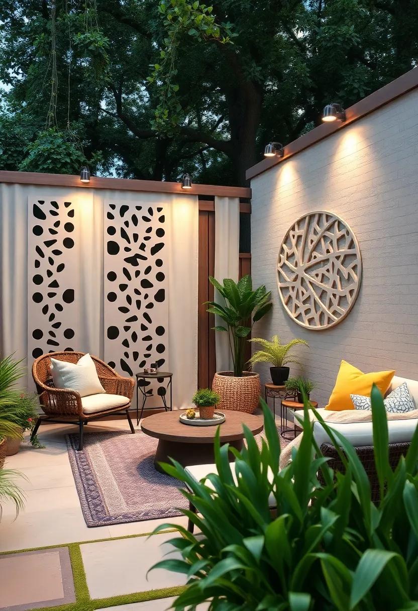 Decorative Garden ⁢Panels: Purchase or make decorative panels with cut-out designs⁣ that ‍jazz up your fencing while staying budget-friendly