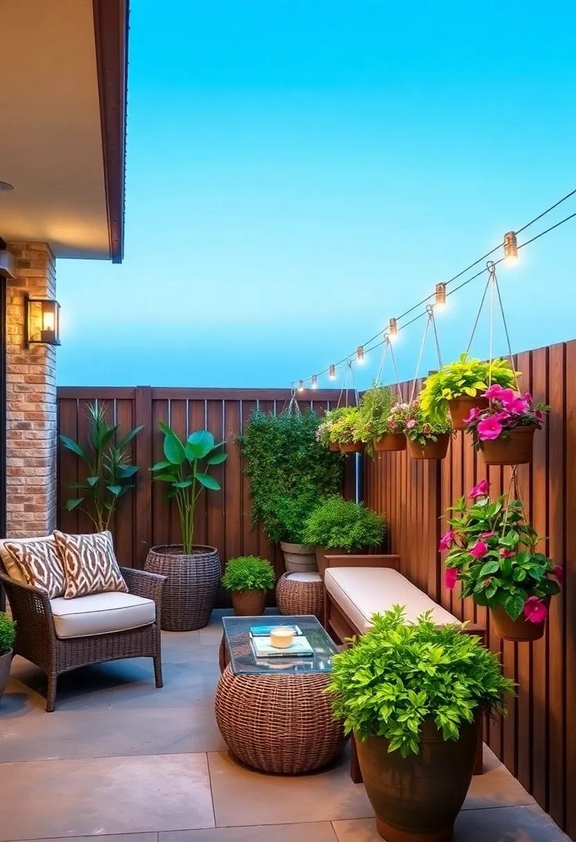 Hanging ⁤Planters⁣ on Fences: Incorporate hanging planters along⁣ your fence line, providing⁢ vibrant color while serving ​a practical purpose