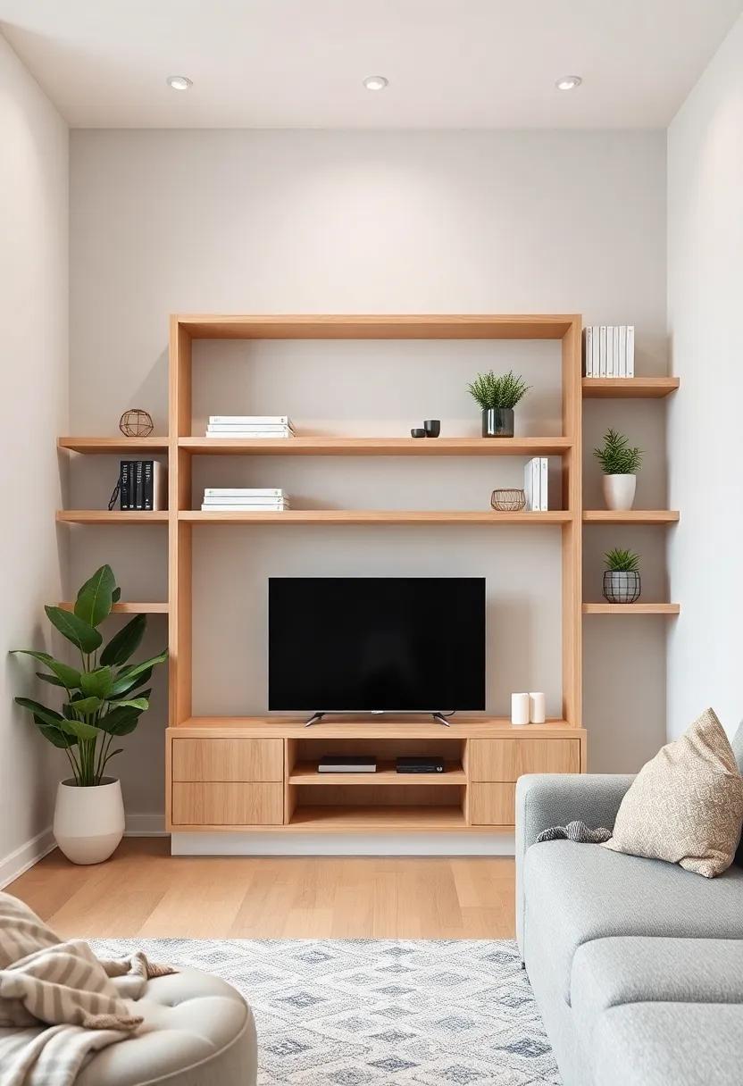Inspiring Built-In Shelf Ideas for small Living‍ Rooms