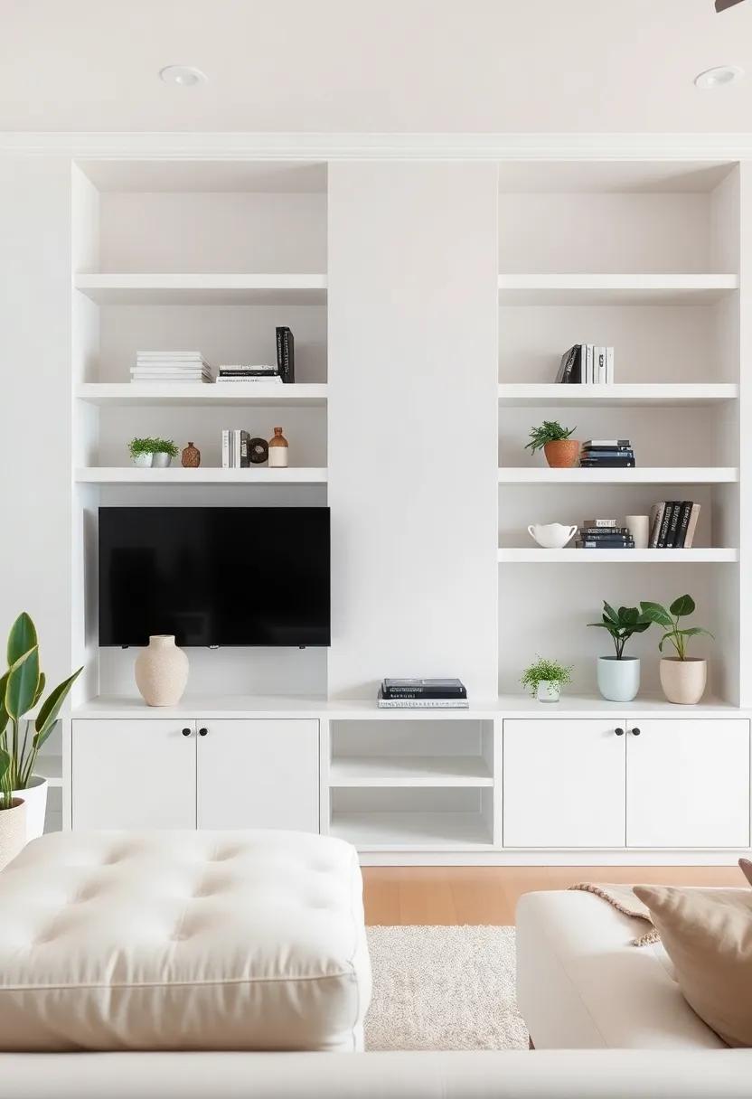 Seamless Integration of ​Built-In shelves With Existing Decor
