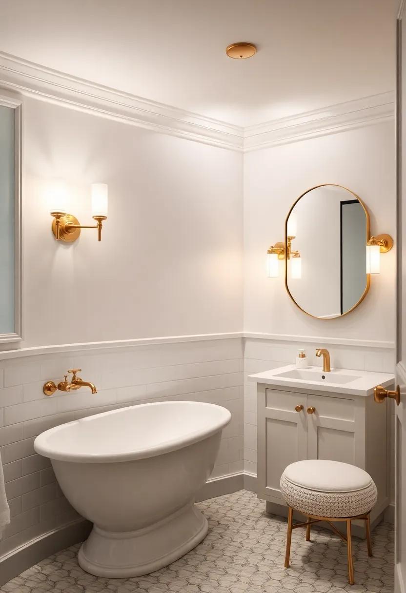 Creating a Cohesive Look Through Lighting ⁤Choices in Bathrooms
