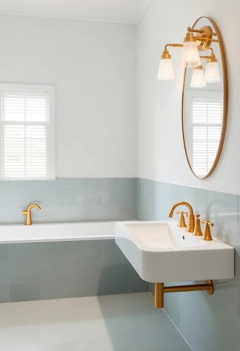 Designing a ⁤Spa-like Retreat with Classic Brass Features