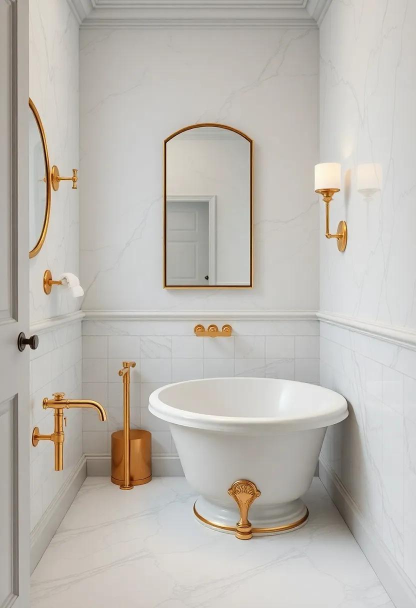 Historic‍ Inspirations⁢ Reflecting ⁣In ‍Glamorous ⁣Brass​ Fitments