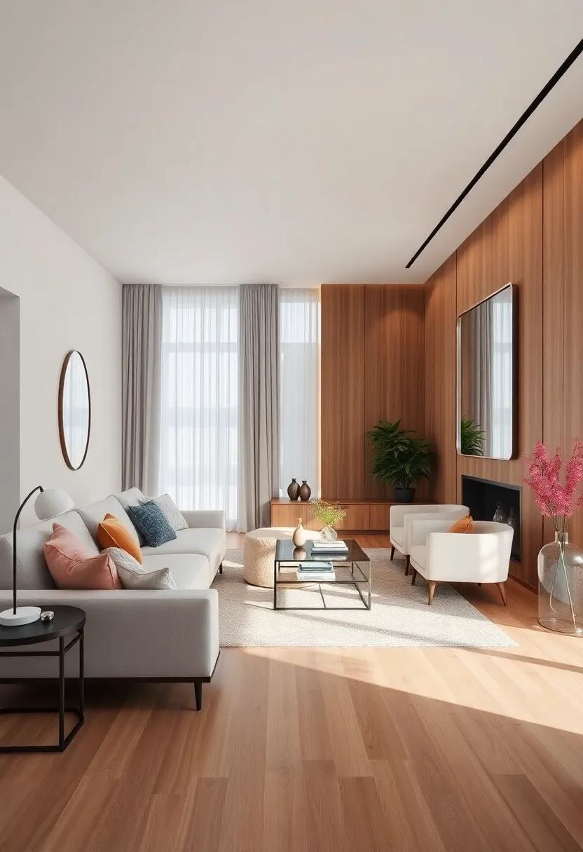 Incorporate textures: Use a mix of materials such as wood,metal,and⁣ fabric to add⁣ depth without clutter