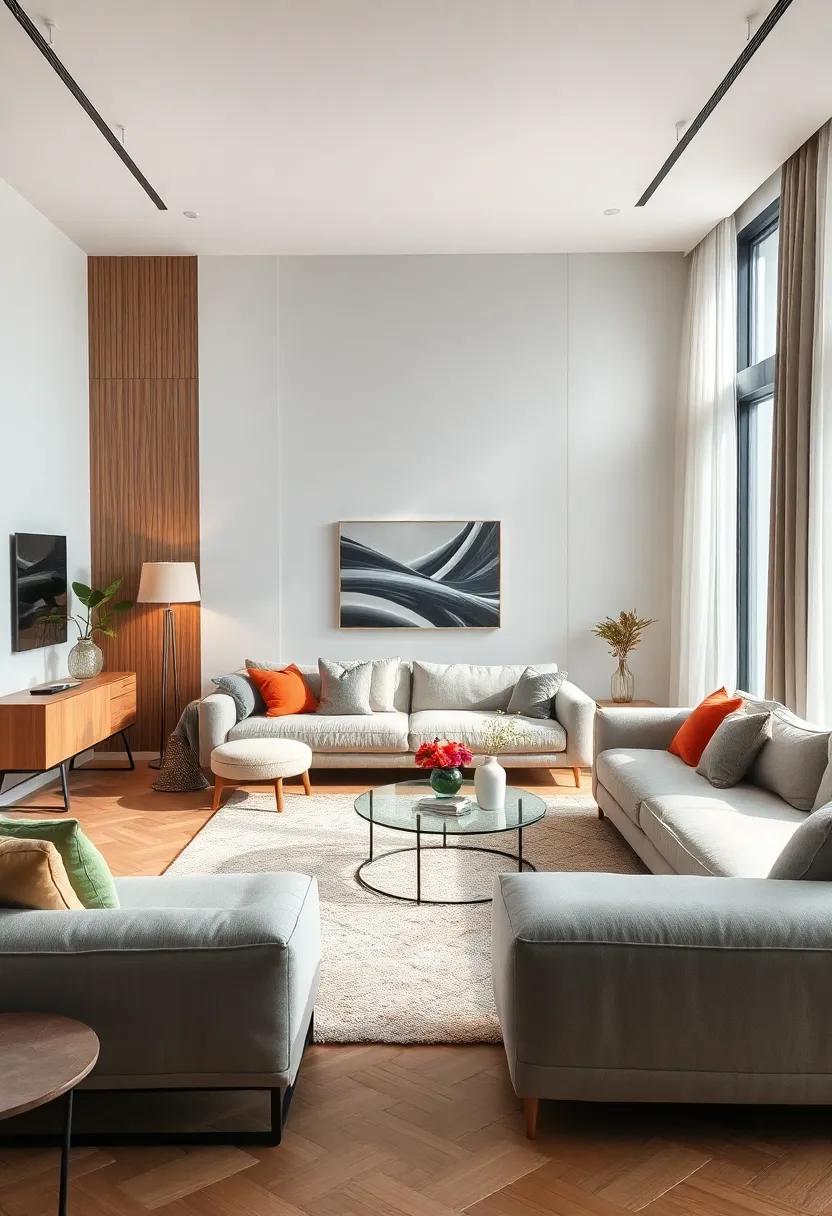 use​ Geometric Shapes: Choose furniture and ​decor with clean,‌ geometric ‌lines to evoke a sense​ of order