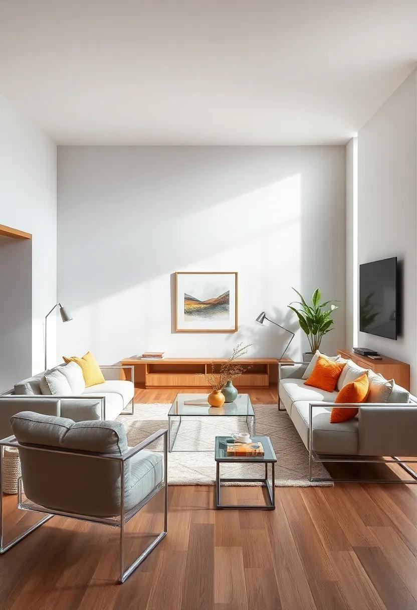 Use Clear or Lucite ​Furniture: transparency adds​ an‍ airy ⁤feel while maintaining functionality‍ without visual heaviness