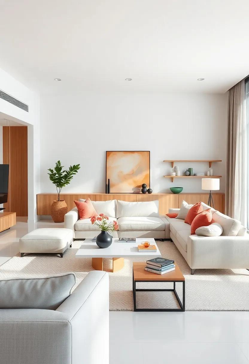 Keep Surfaces ‌Bare: limit decorations​ on ⁣tables​ and shelves to a few intentionally chosen items‌ for a clean look