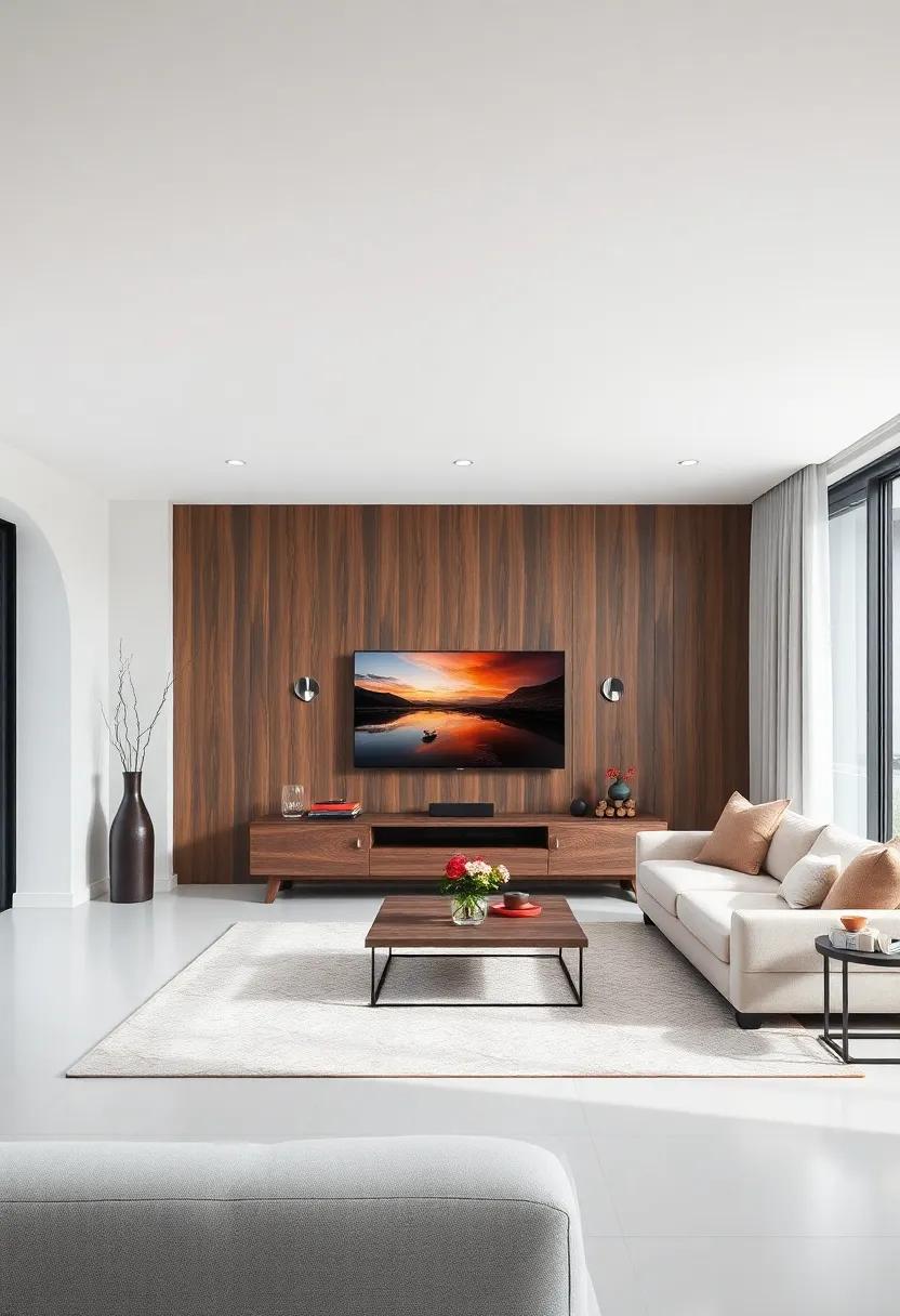 Keep electronics⁢ Concealed: ‌Use media cabinets ⁤or ‌hides to keep devices⁢ out ⁢of⁤ sight and create a streamlined aesthetic