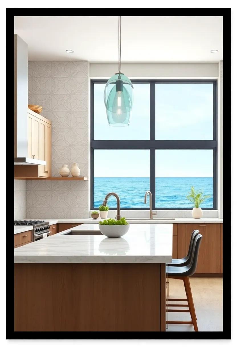 Bringing​ Nature Indoors: Incorporating ⁣Coastal Textures and Materials