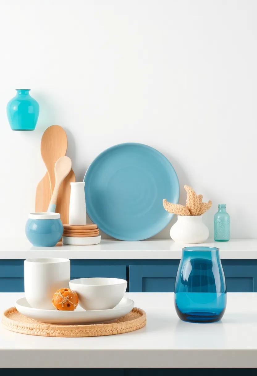 Ceramic and⁢ Glass: ​Selecting Ideal Kitchenware for a Coastal Vibe