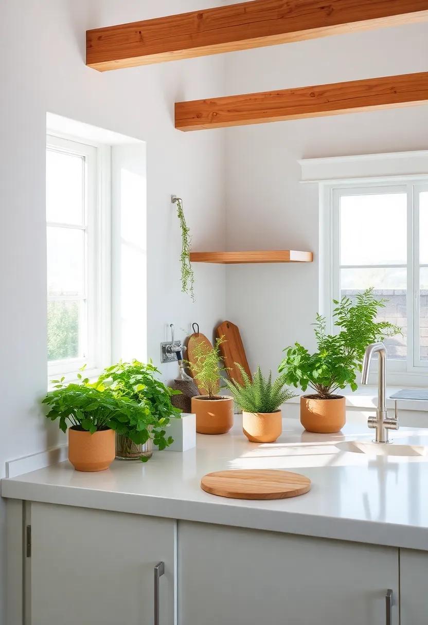 Elevating Your‍ kitchen​ Aesthetic with Fragrant⁢ Herb Gardens and Art