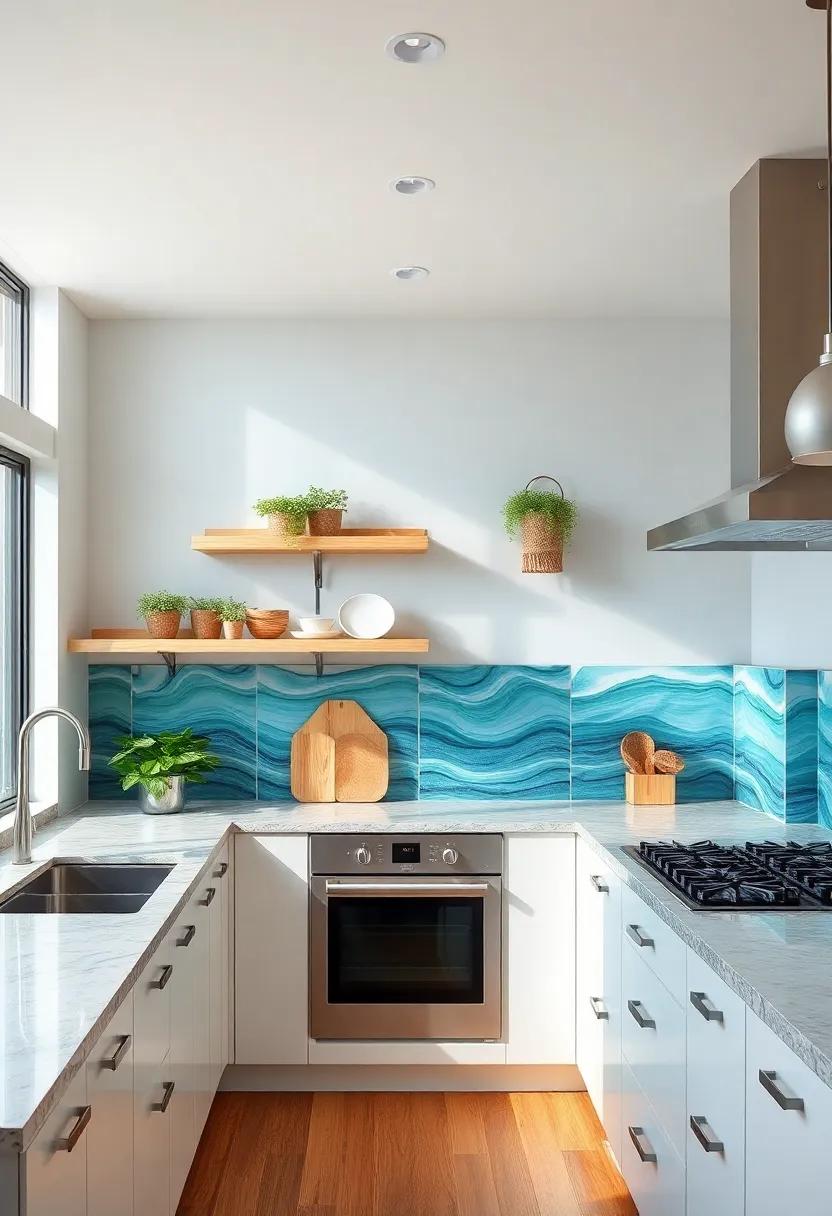 Sustainable⁢ Art choices: Eco-Friendly Options⁣ for Coastal ⁣kitchens