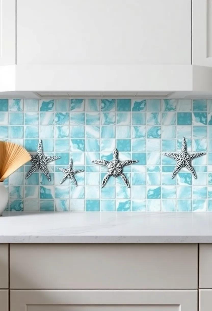 Imprinted Sea Life: Incorporate tiles imprinted with sea creatures like ‍starfish and sea turtles​ for a fun⁢ and lively ocean-themed kitchen