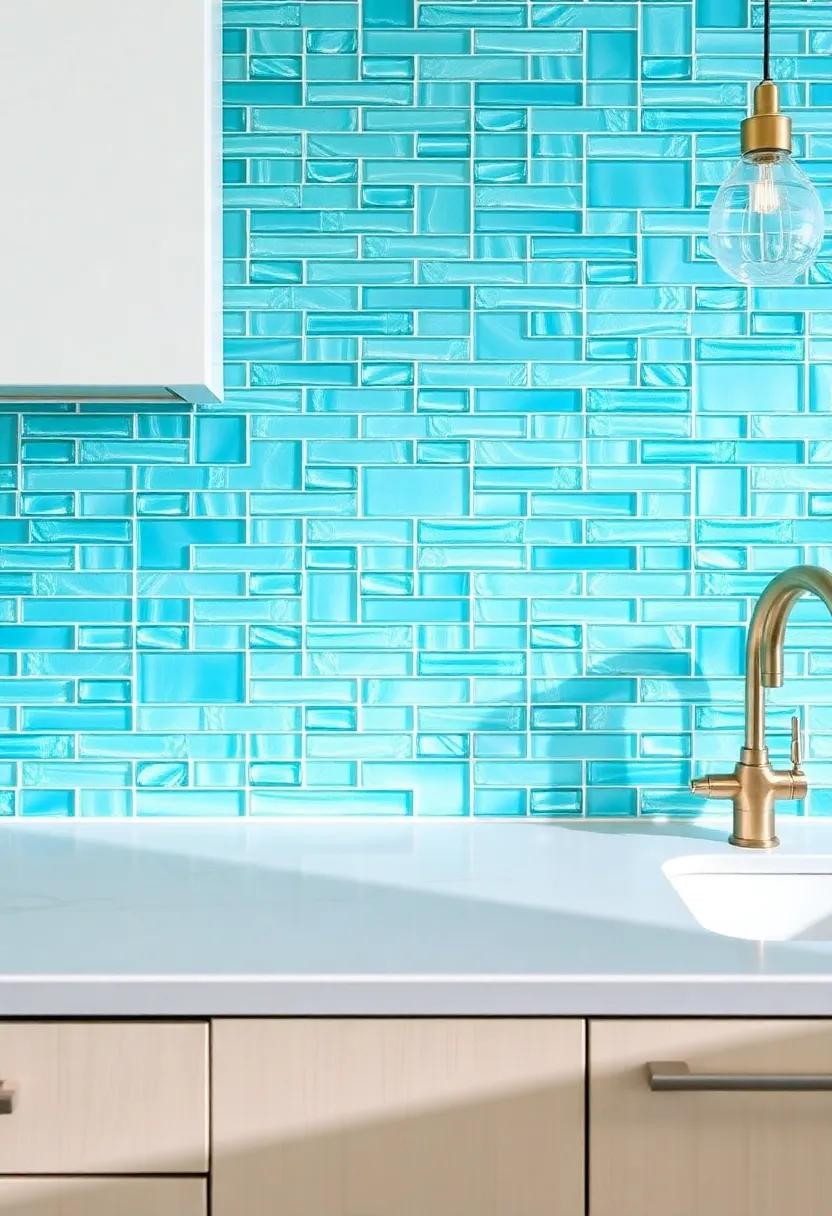 Shimmering ⁣Glass Tiles: Embrace the ocean’s essence ​with iridescent glass tiles that catch⁤ the light and reflect a myriad of blues and greens