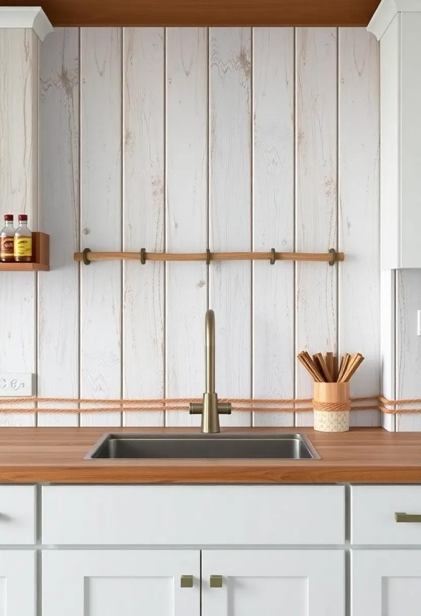 Vintage Ship Railing: ⁣Use weathered wooden panels⁤ that‌ mimic the‍ look of vintage ship railings,enhancing the nautical theme