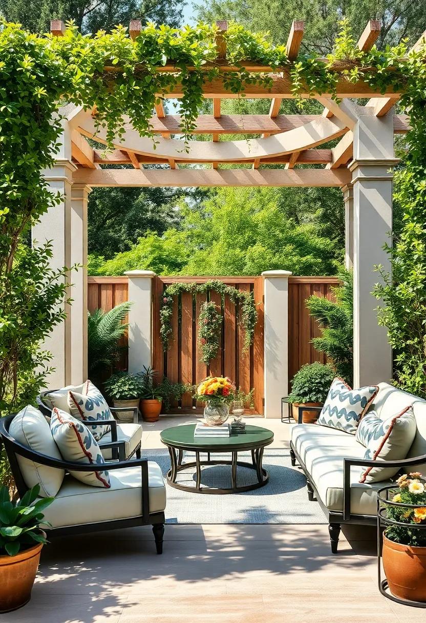 garden Arbors with Fencing: Create a serene pass-through with‌ arbors that integrate seamlessly with your fence,‍ inviting guests into ⁣a‌ garden haven
