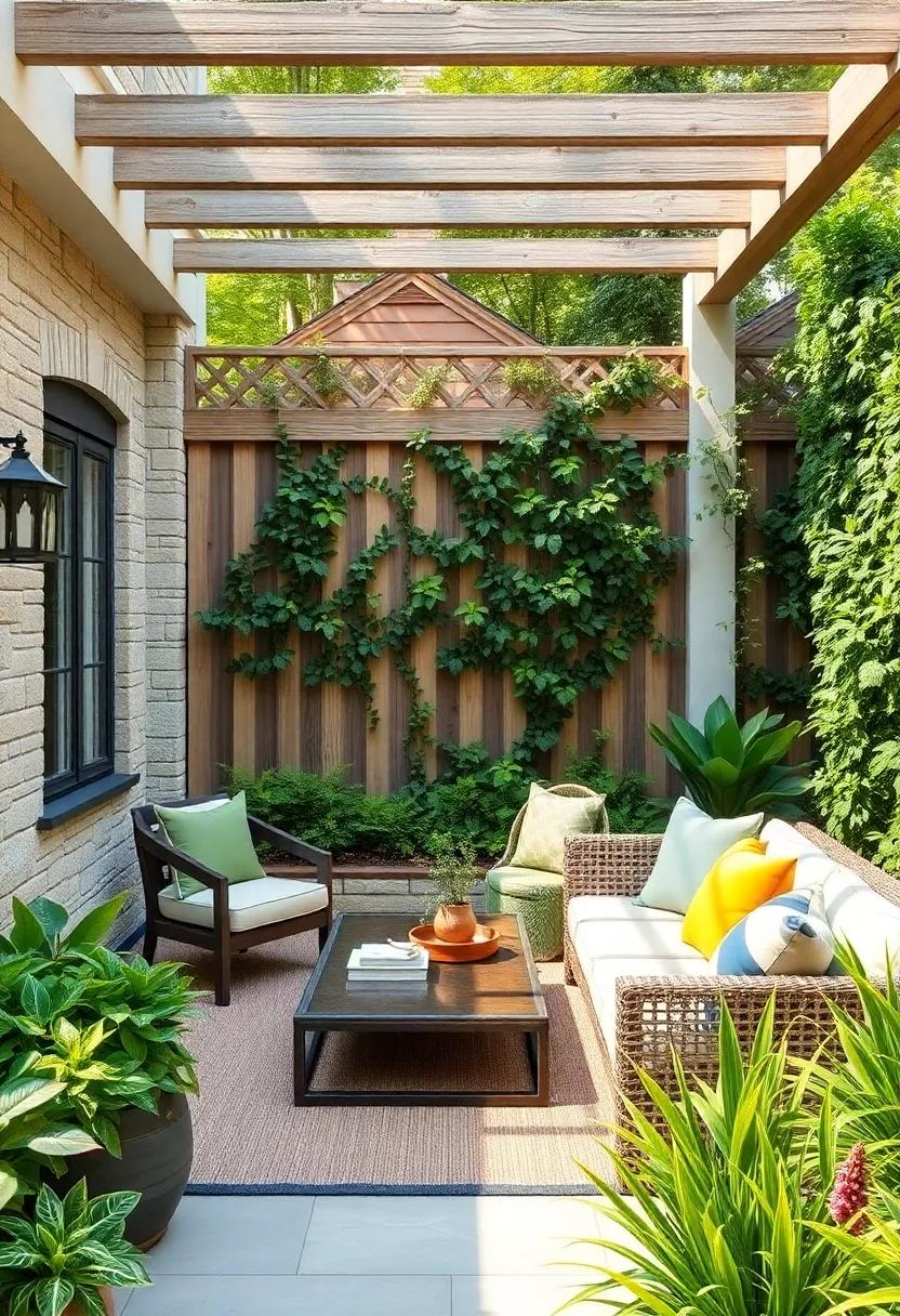 Lattice Top‌ Design: Opt for⁢ a picket fence ⁣featuring a lattice top, allowing climbing plants to​ weave through for an enchanting ‍vertical garden effect