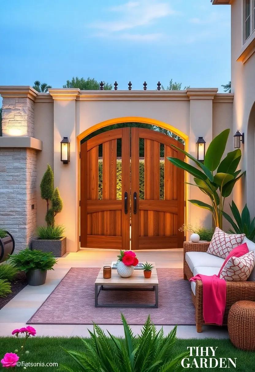 Tall Garden Gates: Build tall, ⁤elegant gates that stand ⁣apart ‌from the rest, offering a majestic entry point that complements your ‍garden's beauty