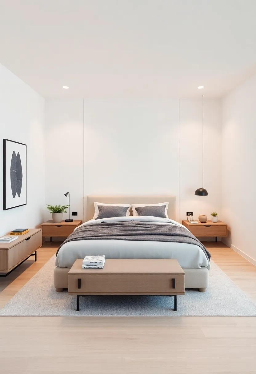 Embracing Minimalism‍ in Bedroom Design with Low-Profile Furniture Innovations