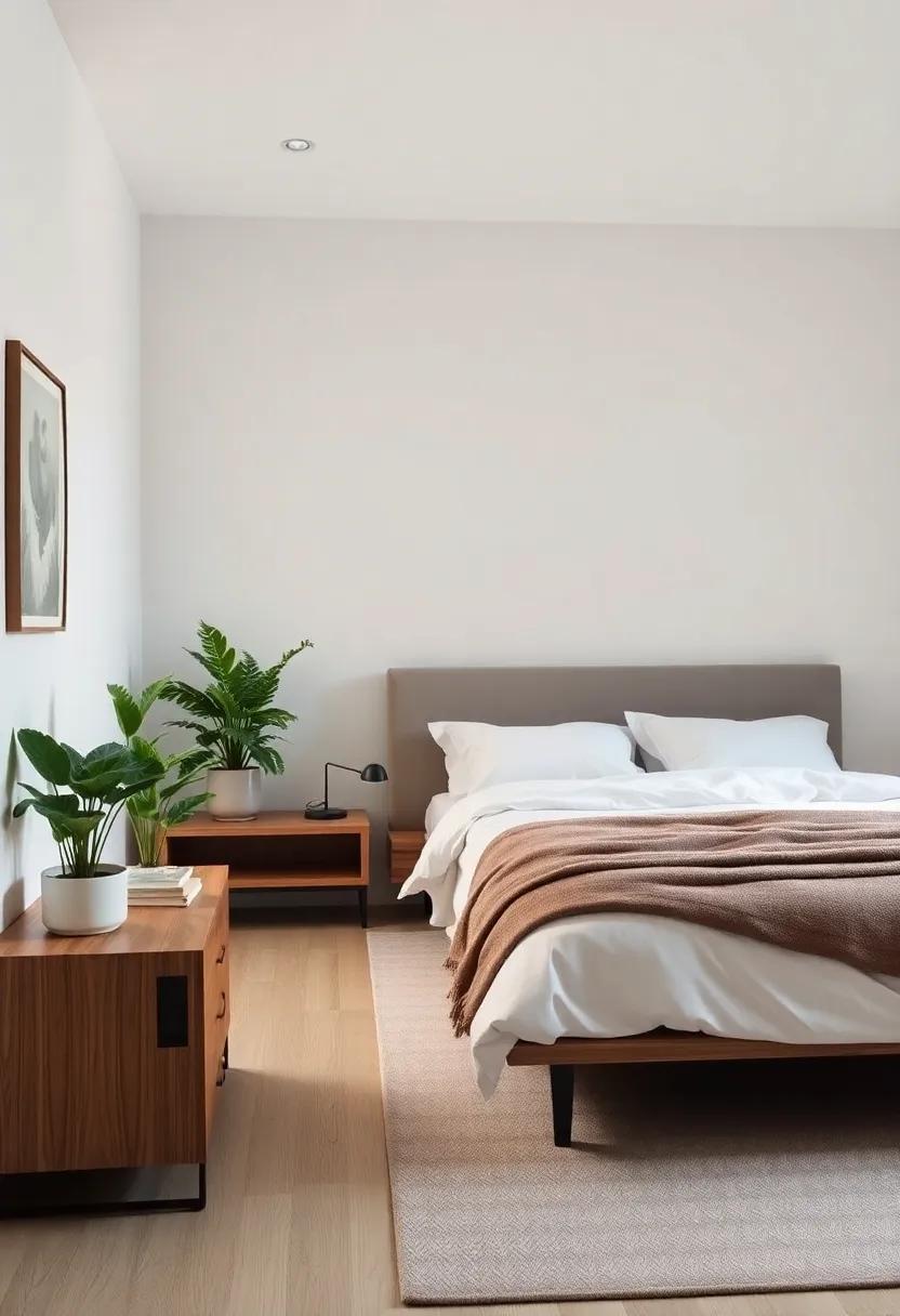 Integrating Nature into Your Bedroom: Low-Profile Furniture Meets Plants
