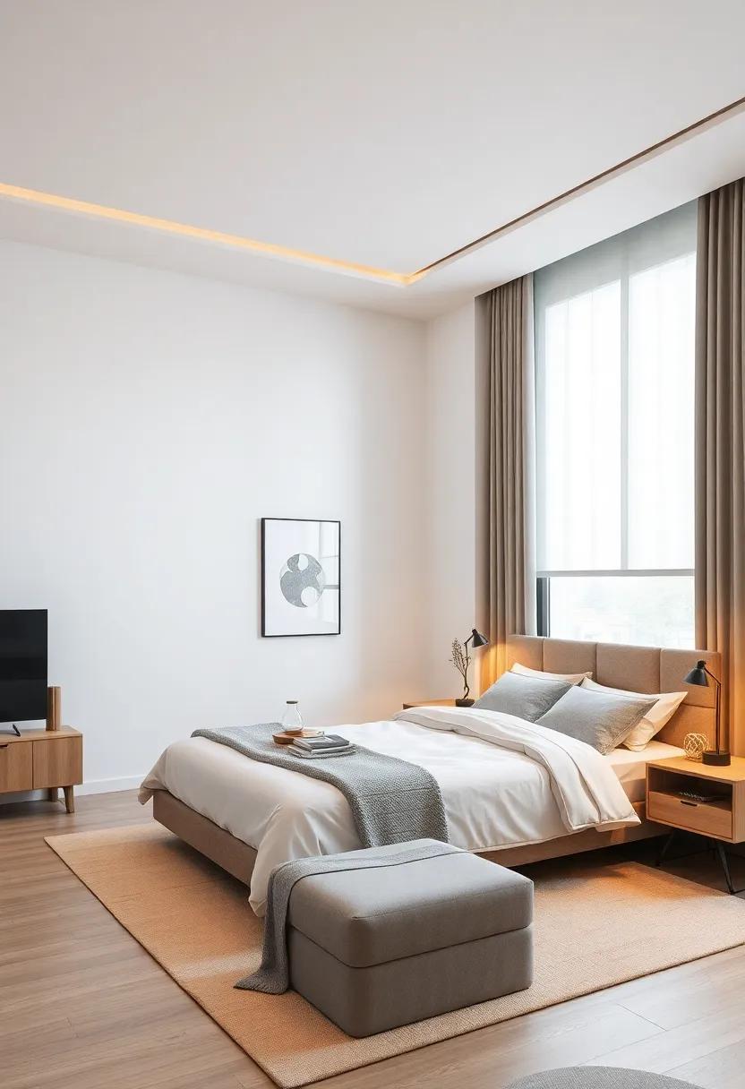 Tech Integration with​ Low-Profile Furniture for Contemporary Living Spaces