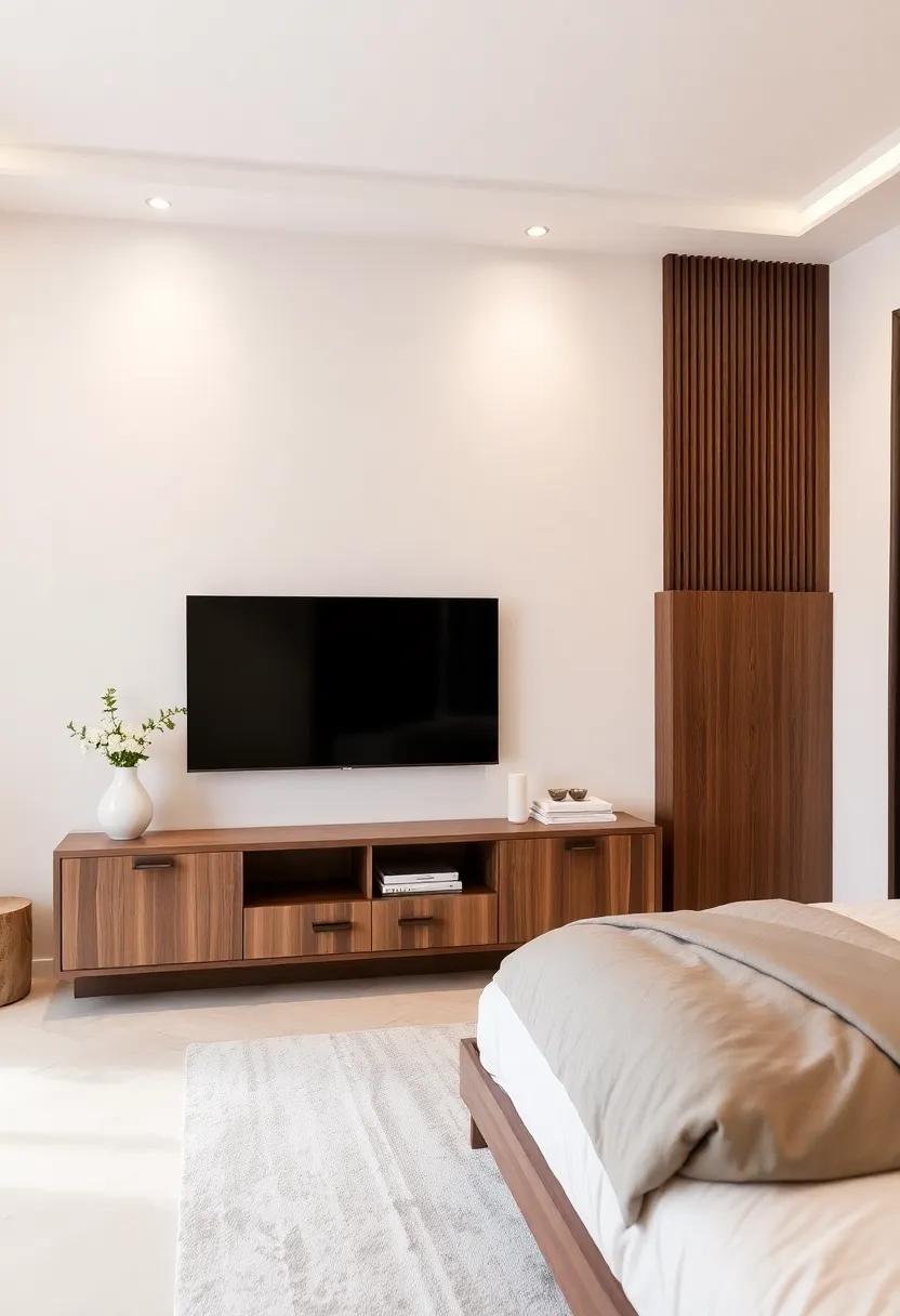 Achieving a Seamless Aesthetic with Color Coordination in ⁢Your Bedroom TV Unit
