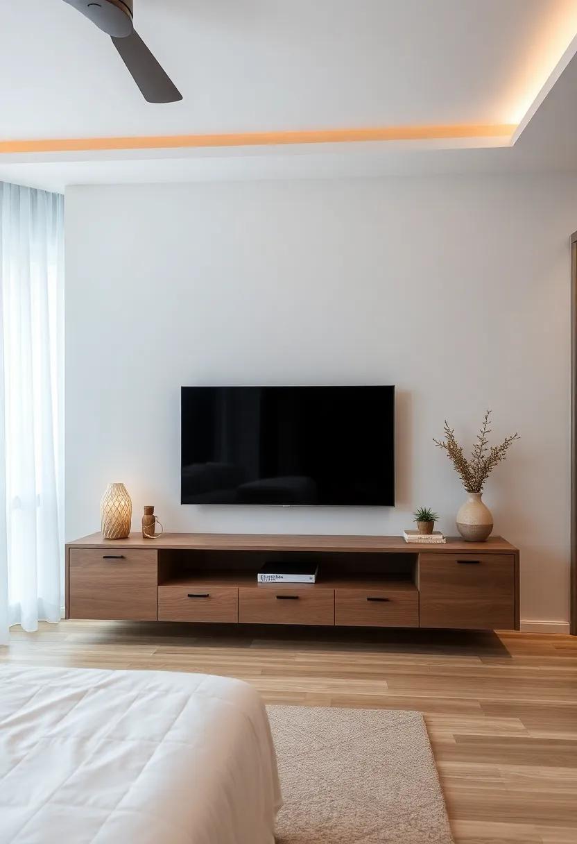 Styling Your Bedroom TV⁢ Unit:⁣ decorative Elements ⁤that Enhance Comfort