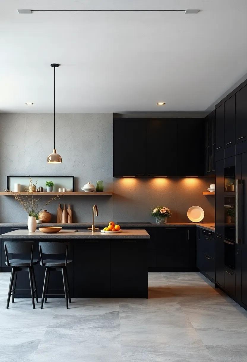 Embracing Shadows: The Allure of Dark Cabinets in Dark Academia Kitchens