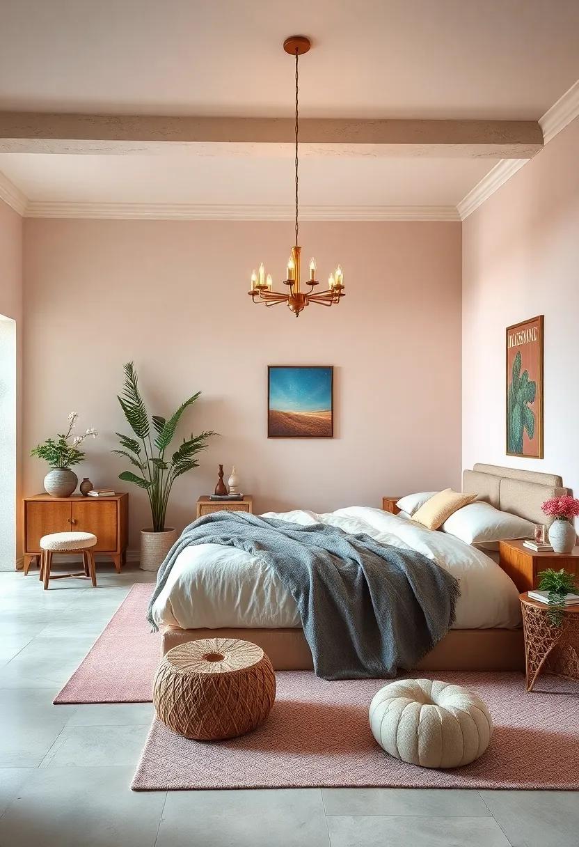 Dreamy Pastels: mellow Hues for a Whimsical Bedroom Vibe