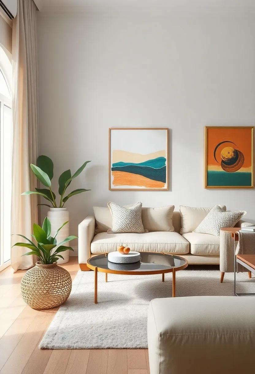 Use of Color Accents: Introduce pops of color through accessories ⁤like ⁣pillows,throws,or art to energize the space without⁣ overpowering it