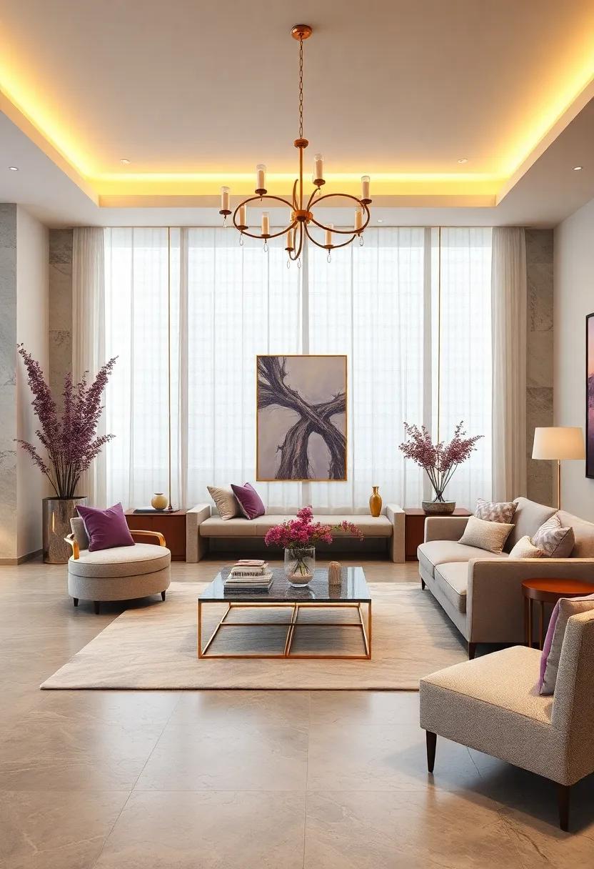 Embodying elegance: The Allure of Lavender and Platinum in Interior Design