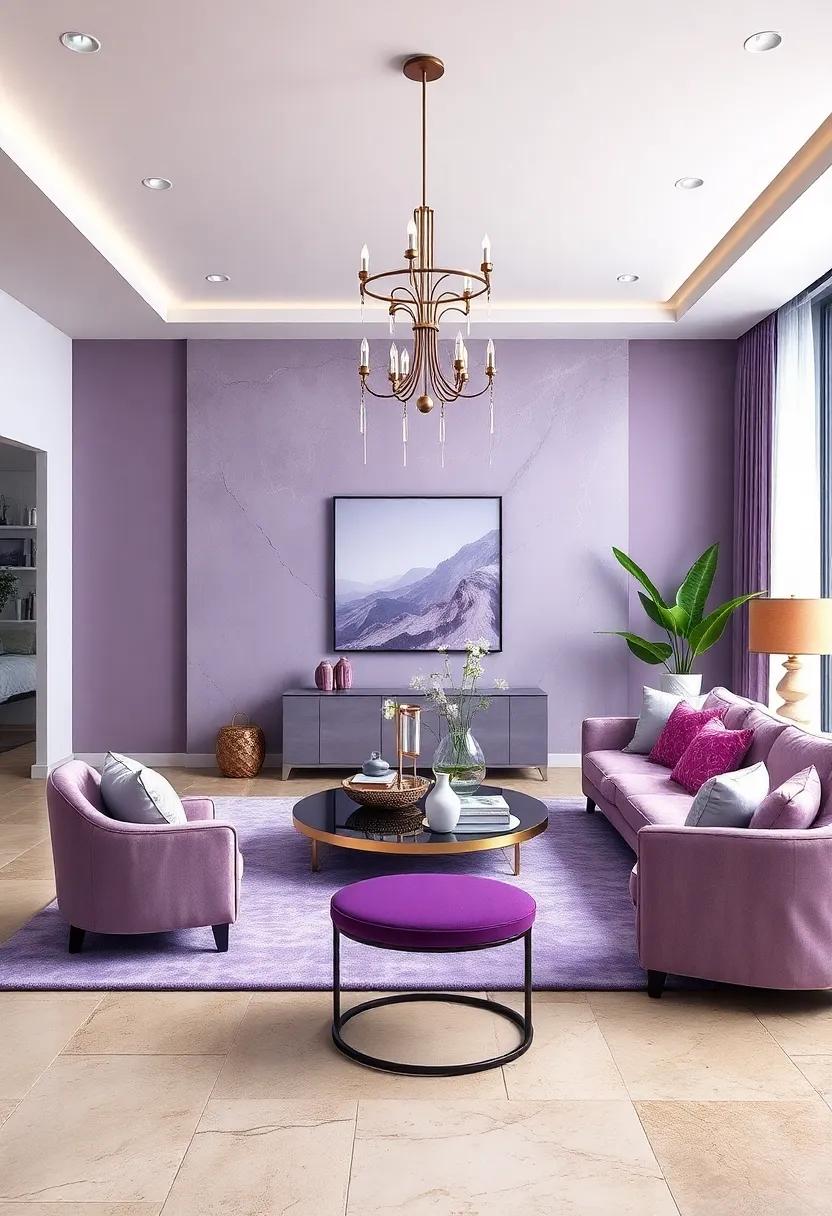 Personal Touches: Infusing Your personality into a Lavender and Platinum Haven