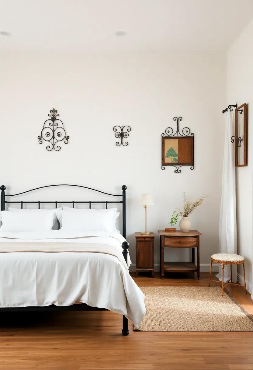 Understated ‌Wall Art: ‌Wrought-Iron ‍Wall Hangings for Character