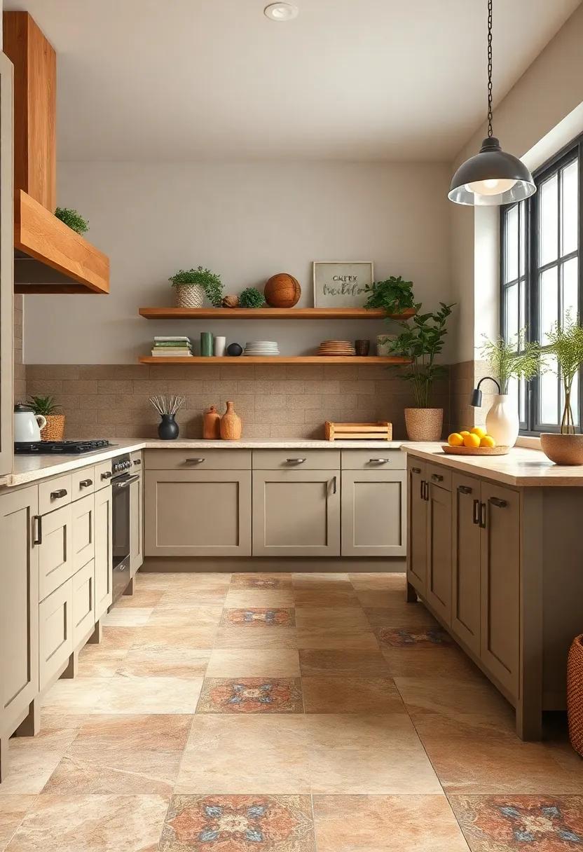 Beige‌ and Brown Faux Stone‌ Tiles: Achieve the look ​of classic stone with beige and brown faux stone tiles,⁢ bringing a natural yet polished element to your flooring