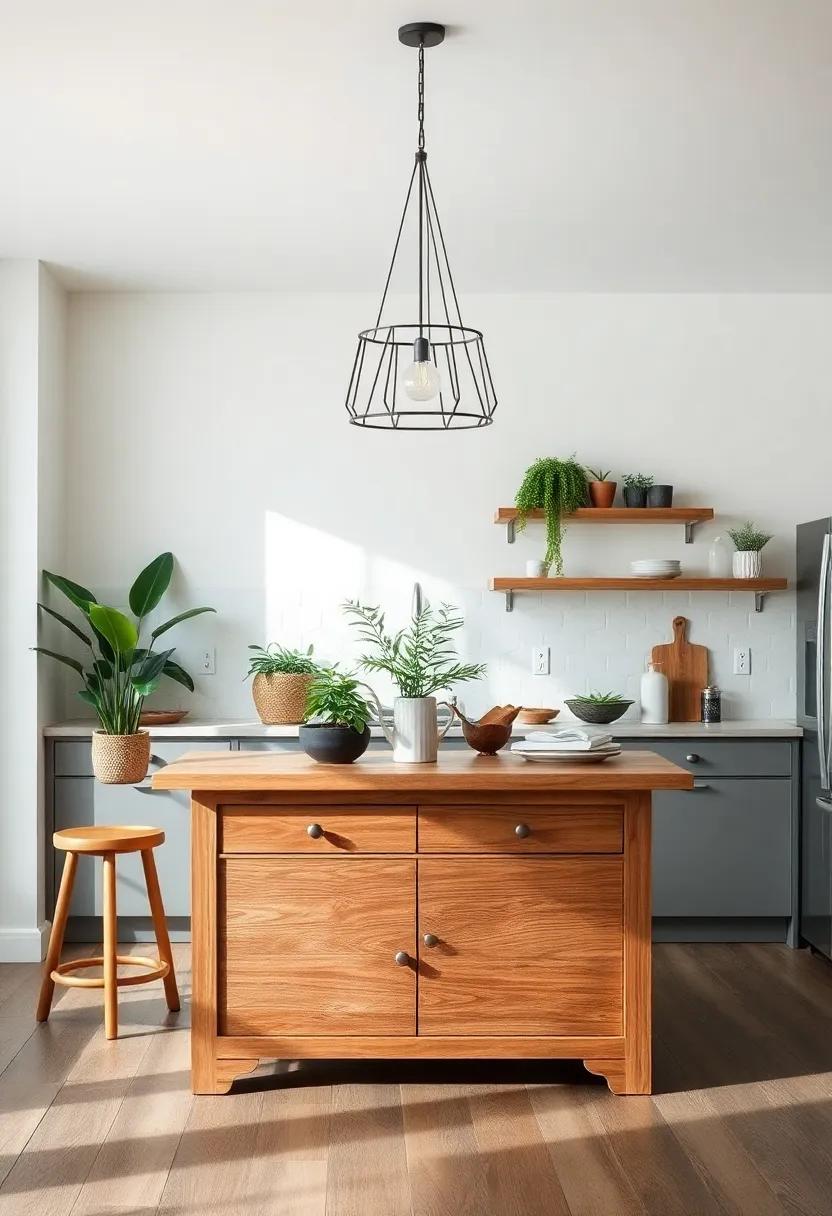 Natural⁣ Elements: Using Plants to Bring ⁤Life to Your Kitchen Space