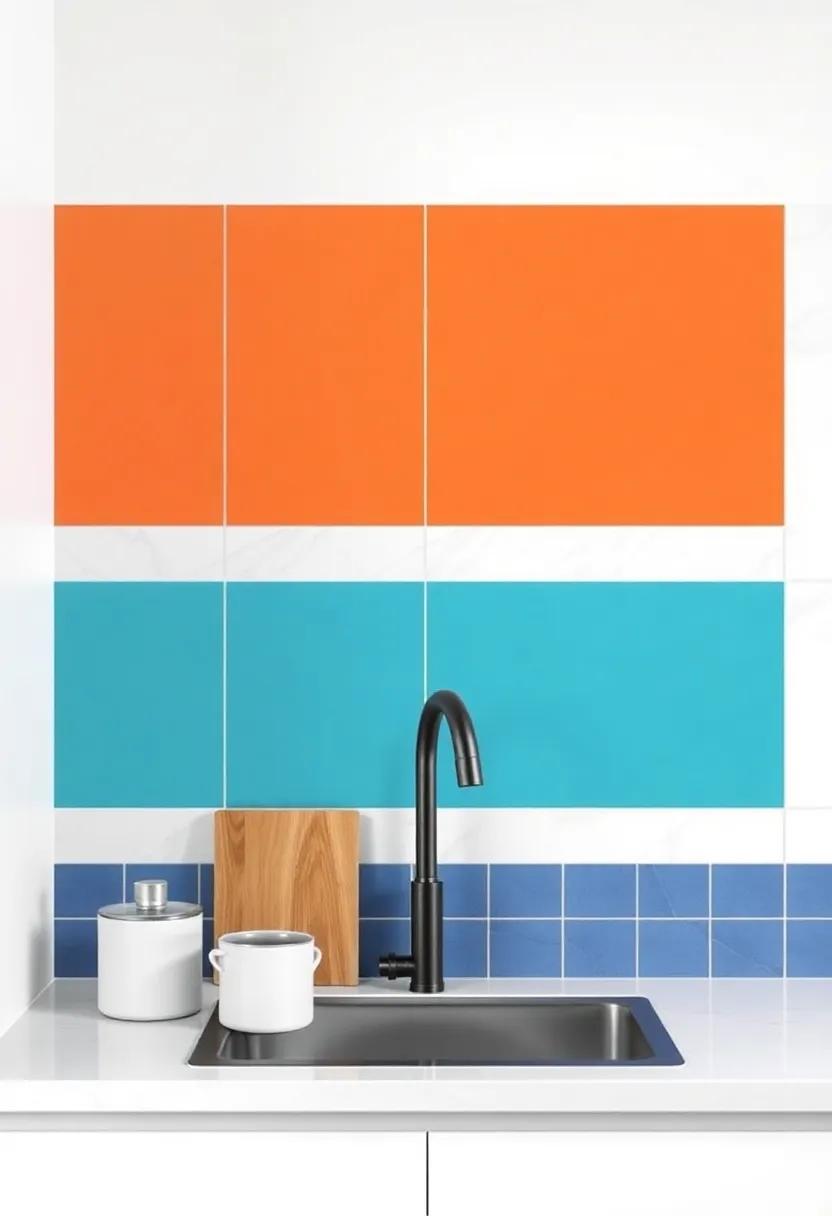Color-Blocked Sections: mix different colors of⁣ tiles or materials in ​segmented⁤ sections for‌ a ⁢playful and ‌trendy look‌ that⁤ breaks‍ up monotony