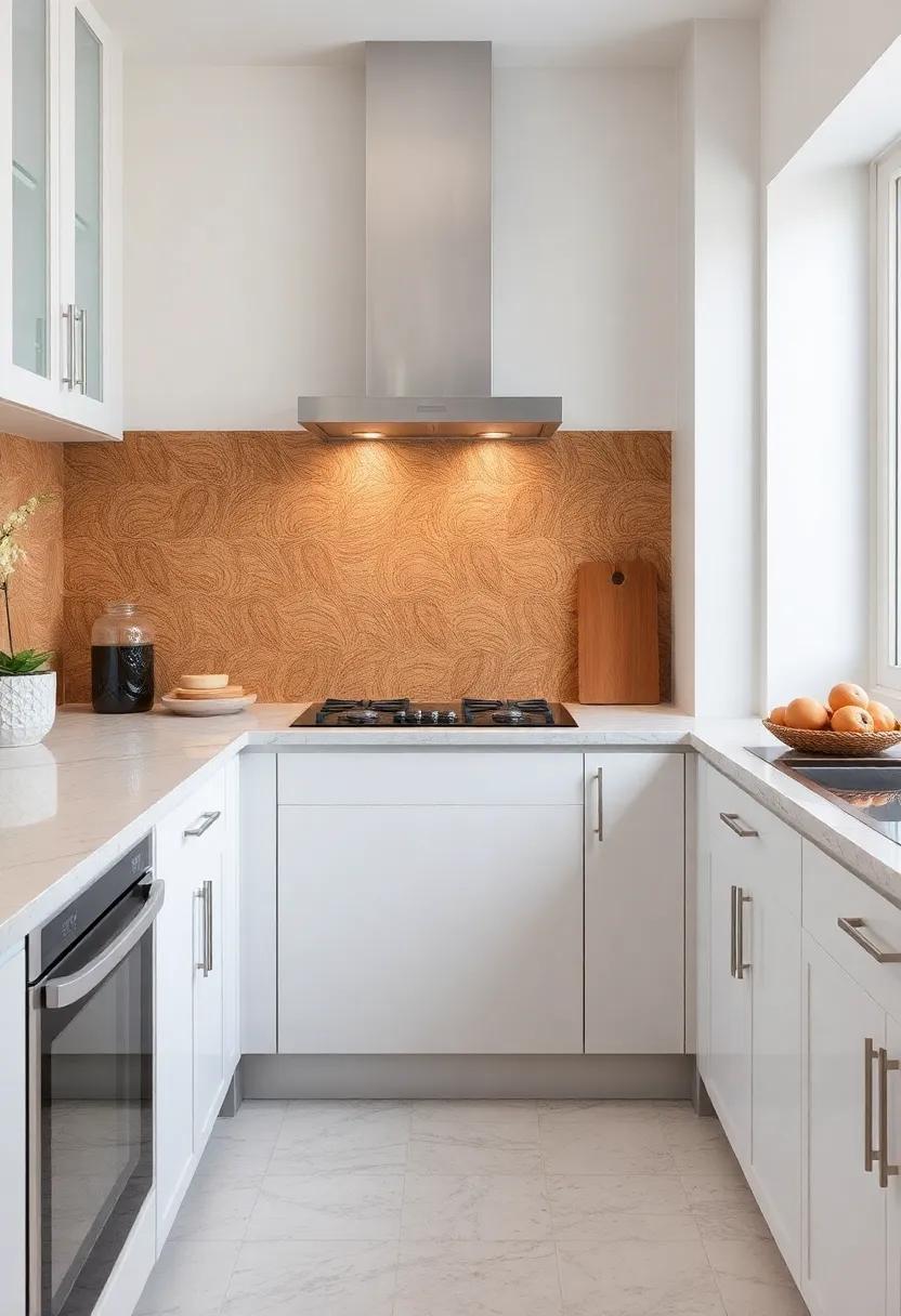 Eco-Conscious Cork: Cork tiles not only ⁤look unique but also provide sound insulation and a warm feel,ideal for creating ‍a‌ cozy cooking environment