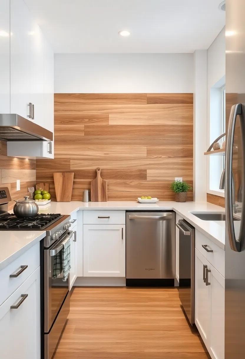 Rustic Wood Panels: Add warmth and texture to your ‌galley ⁢kitchen with reclaimed wood ⁤panels, offering a homey vibe that contrasts beautifully with sleek appliances