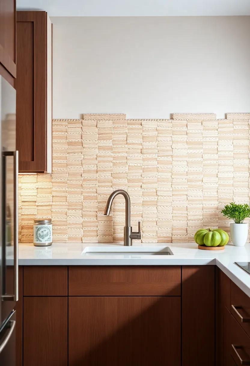 Woven Textures: Look ‍for backsplashes that ⁤incorporate⁣ woven textiles for added⁤ warmth‌ and a touch of global ⁤flair