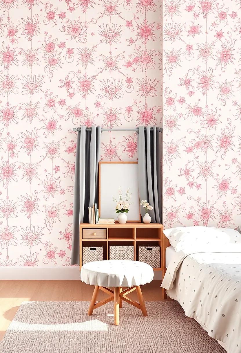 Experiment ‌with Wallpaper or Contact Paper