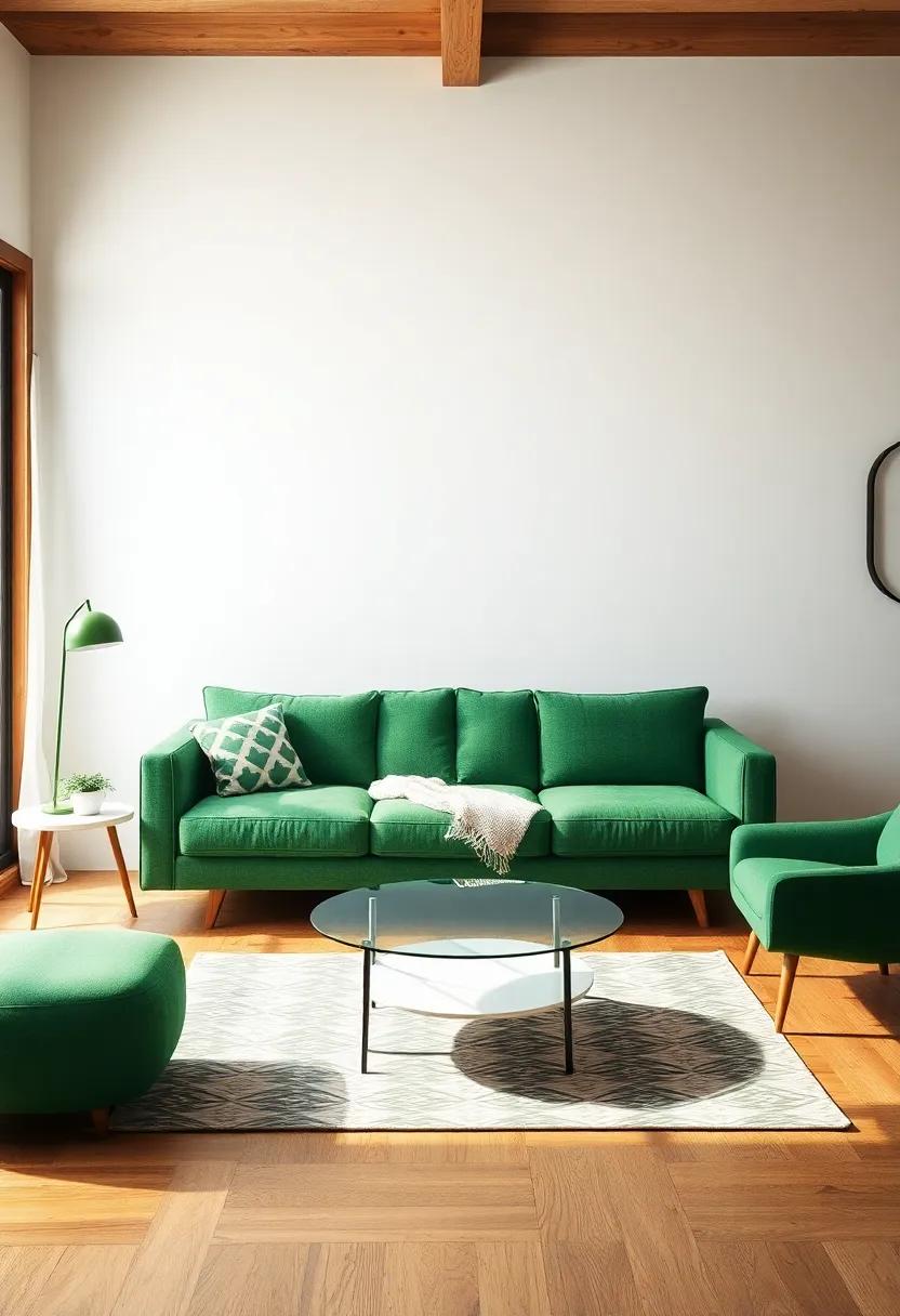 minimalist Greenery: Decorate with simple‌ potted plants ‍or a ⁤single⁣ large plant to reinforce the green theme without overwhelming the space