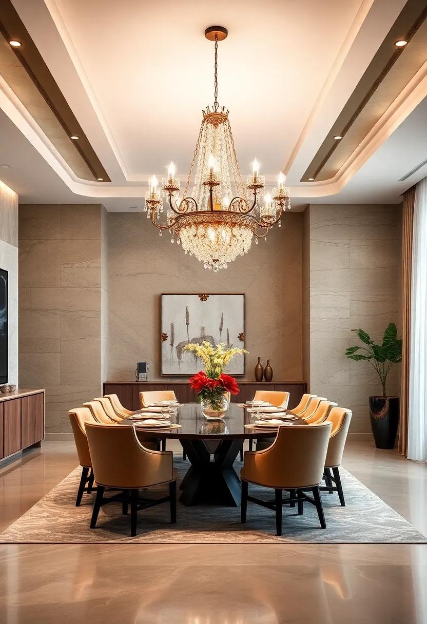 Setting the Scene: How to Style Your Dining Room Around a Statement Chandelier