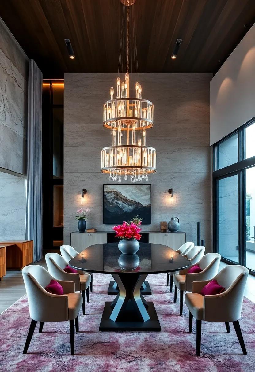 Layered Textures: Incorporating Fabrics and Finishes with Your‌ Chandelier