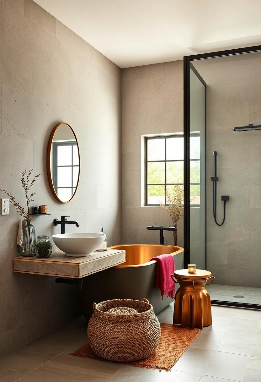 Creating a Warm Atmosphere with Copper and Natural Materials