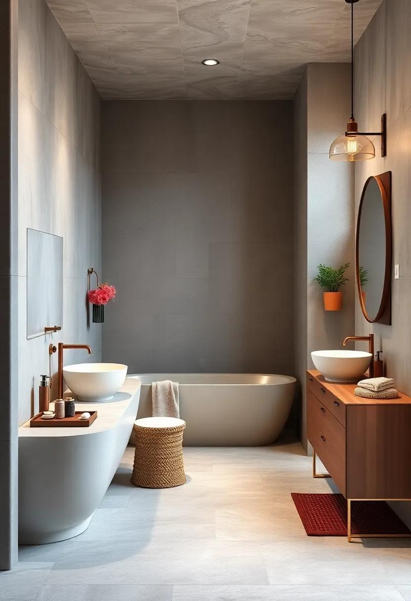 Exploring the Versatility of copper in ‌various Bathroom Themes