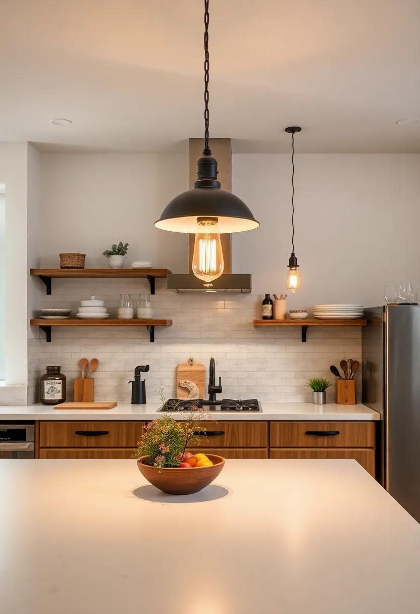 Exploring Vintage and Industrial Lighting Styles for Characterful Kitchen Designs