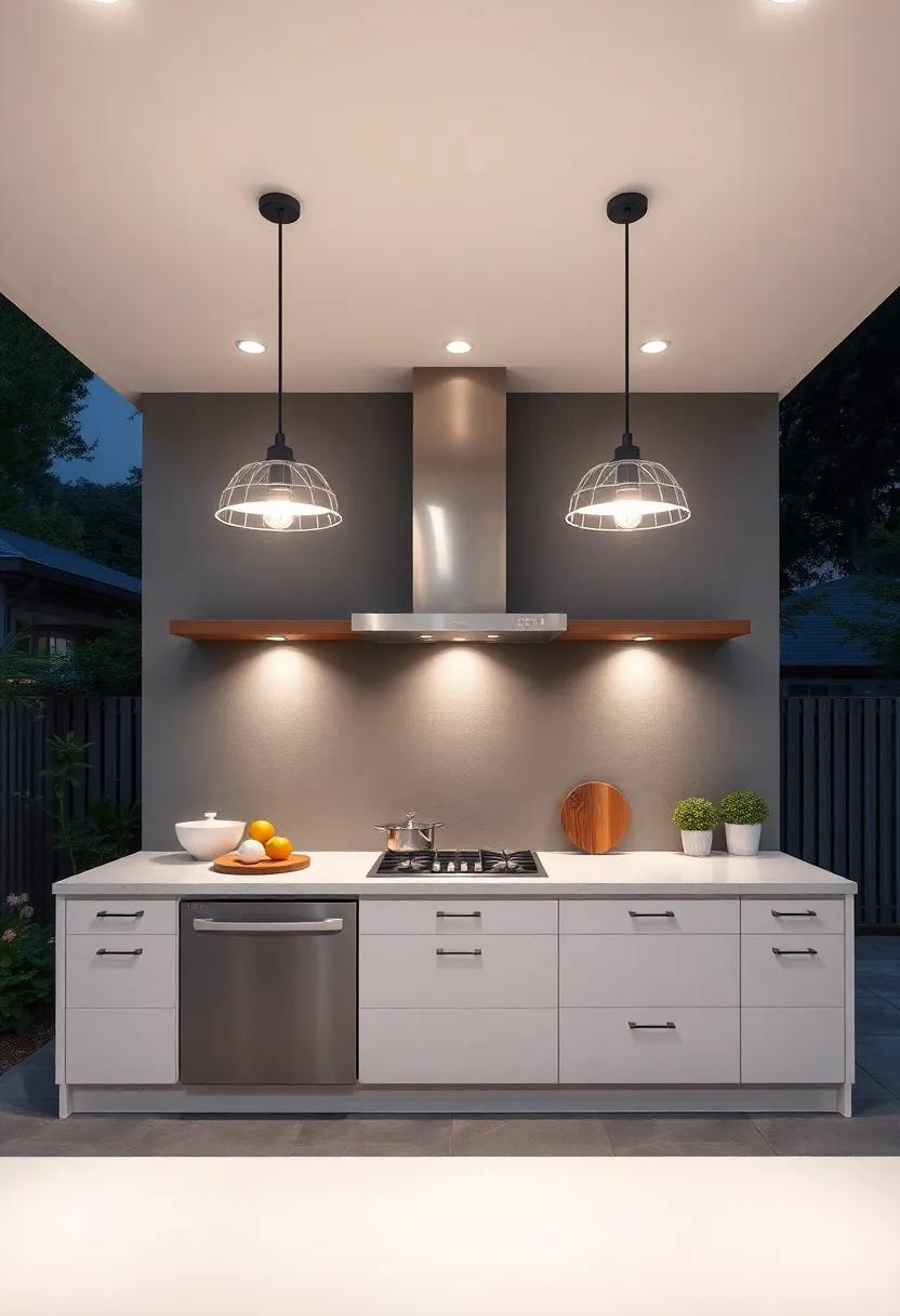 Solutions for Outdoor Kitchen Lighting to Enhance Al Fresco Cooking Experiences