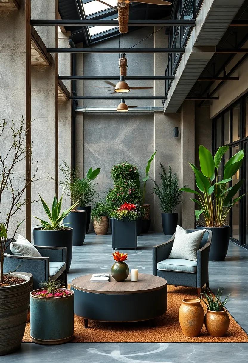 Seasonal​ Celebrations: Witness⁤ the charm of ⁣decorated ‌metal planters during holidays, ​enhancing the festive spirit in ‍outdoor industrial environments