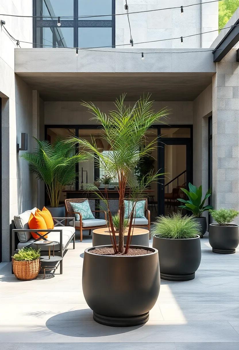 Timeless⁢ Elegance:⁢ Reflect on the enduring beauty ‍of classic ⁢metal​ planters that never go out of style, enriching outdoor‌ industrial ⁢spaces with‍ their ⁣presence