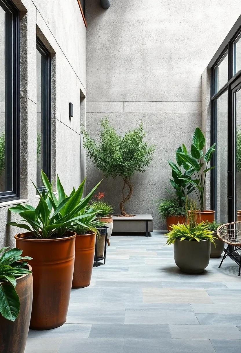 Eco-Friendly Innovation: Delve into ‌sustainable ​practices with upcycled metal planters ⁣that ​double as rainwater ⁣collectors, merging functionality with ​aesthetics